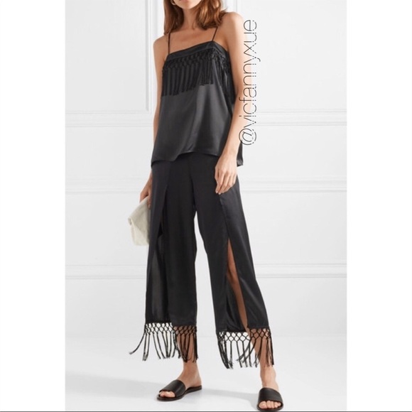 Cami NYC the Blain trimmed silk camisole xxs - Picture 2 of 5